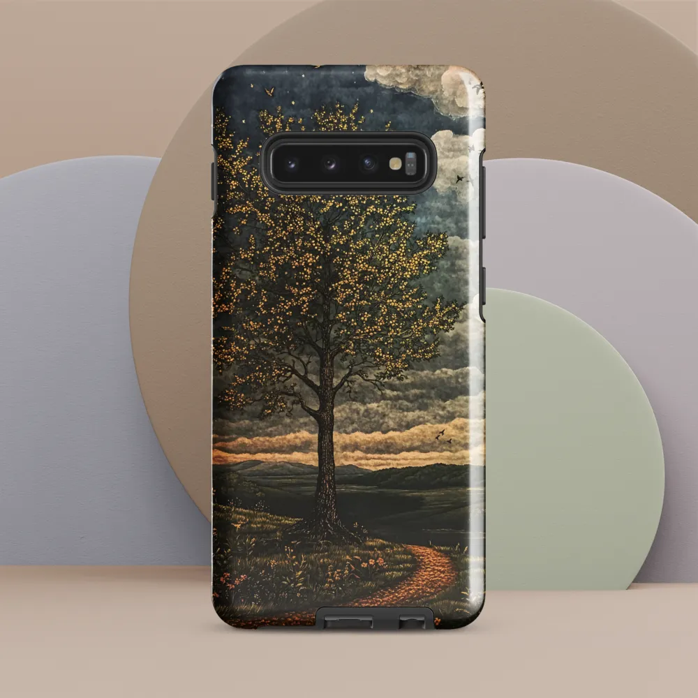 Embracing Nature's Serenity | Phone Case |  S10 Plus | Tough Case | Glossy