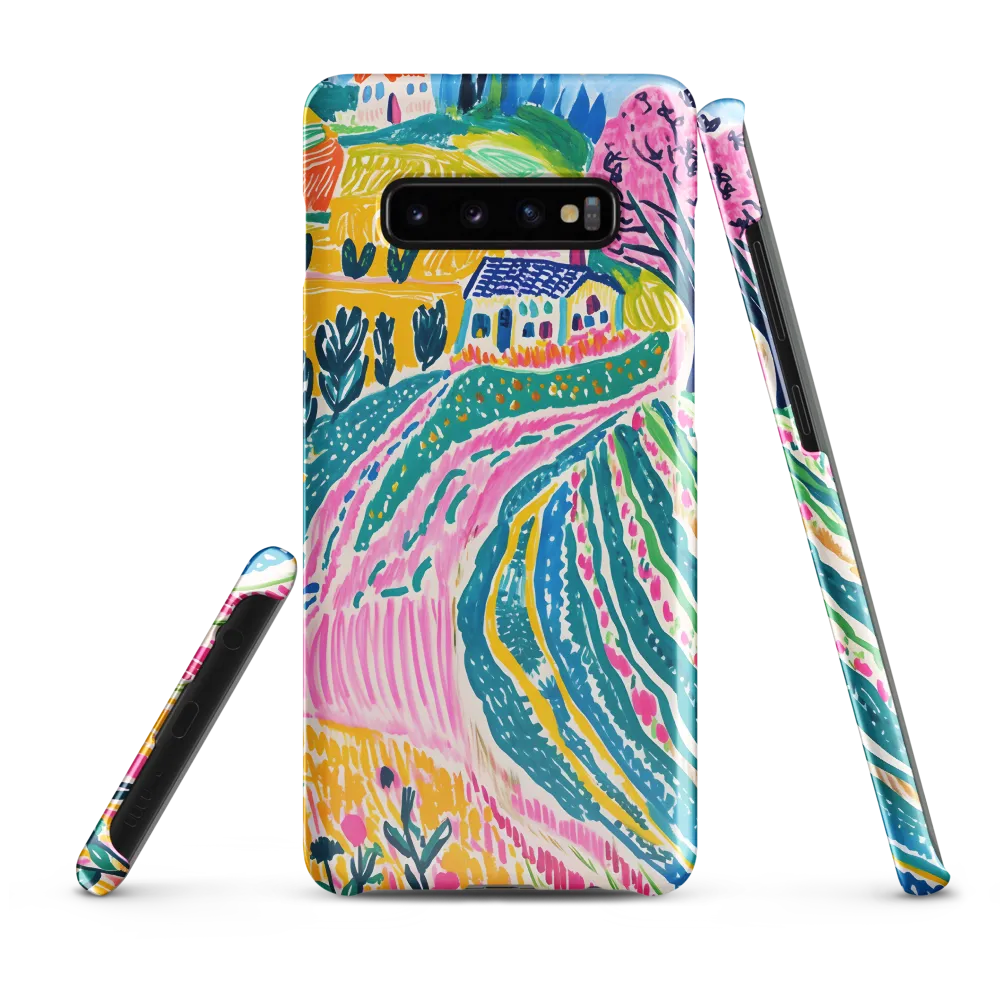 Vibrant Countryside Dreams | Phone Case |  S10 Plus | Snap Case | Glossy