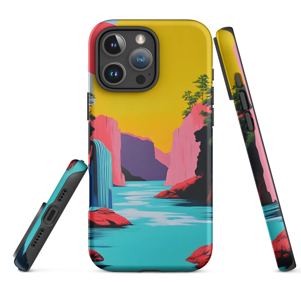 Dreamscape of Pink Cliffs and Turquoise Waters