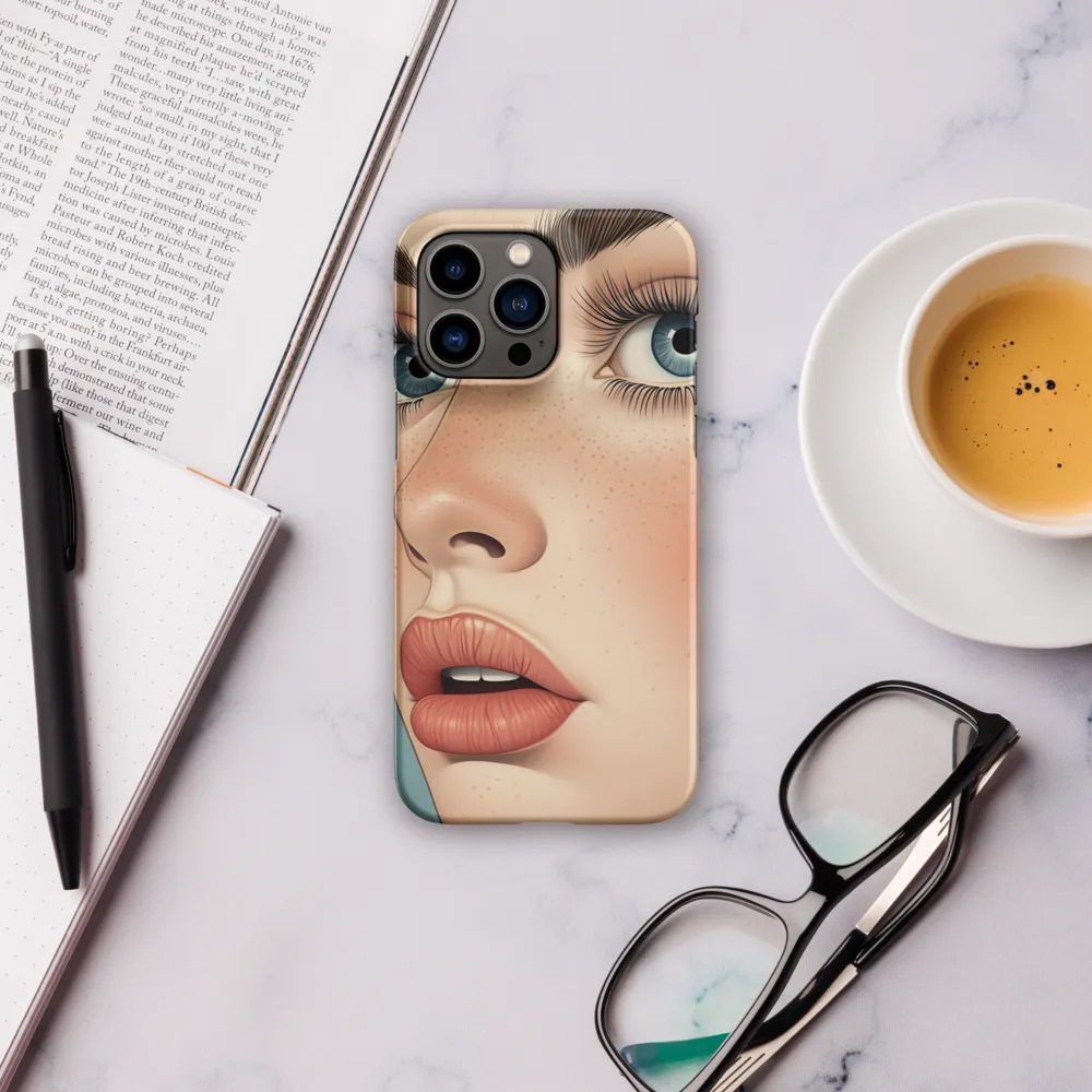 Whispers of Serenity | Phone Case |  14 Pro Max | Snap Case | Matte