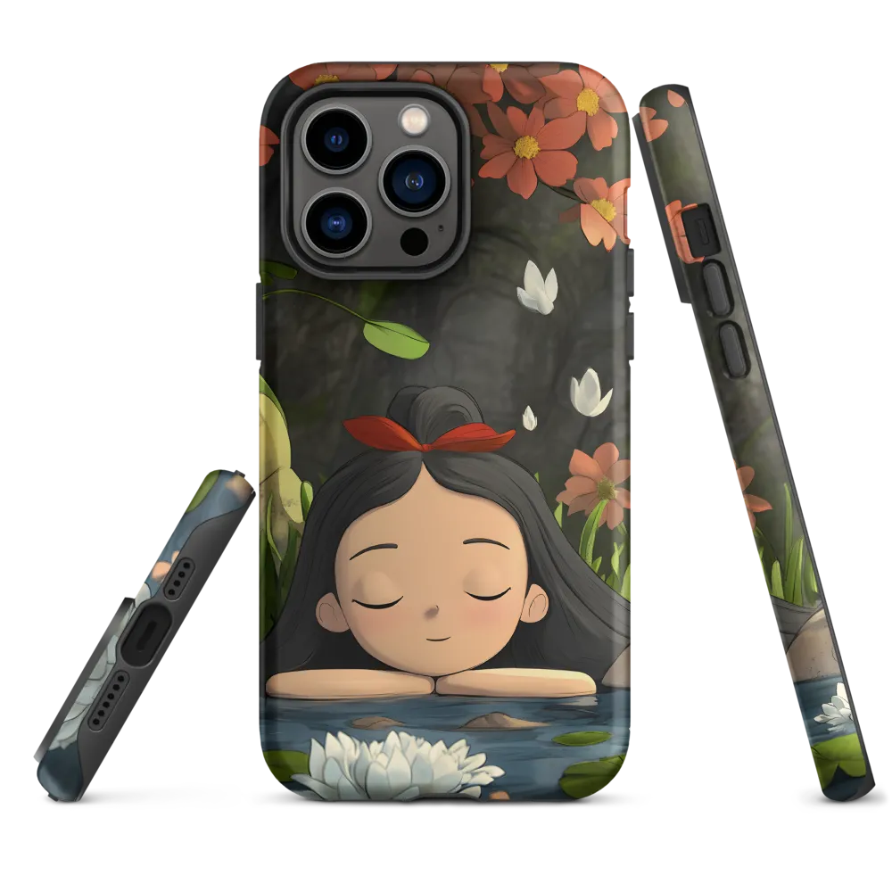 Tranquility by the Waterside | Phone Case |  14 Pro Max | Tough Case | Matte