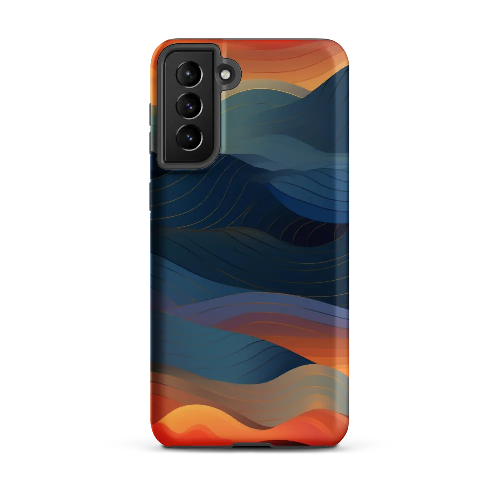 Harmonious Waves at Dusk