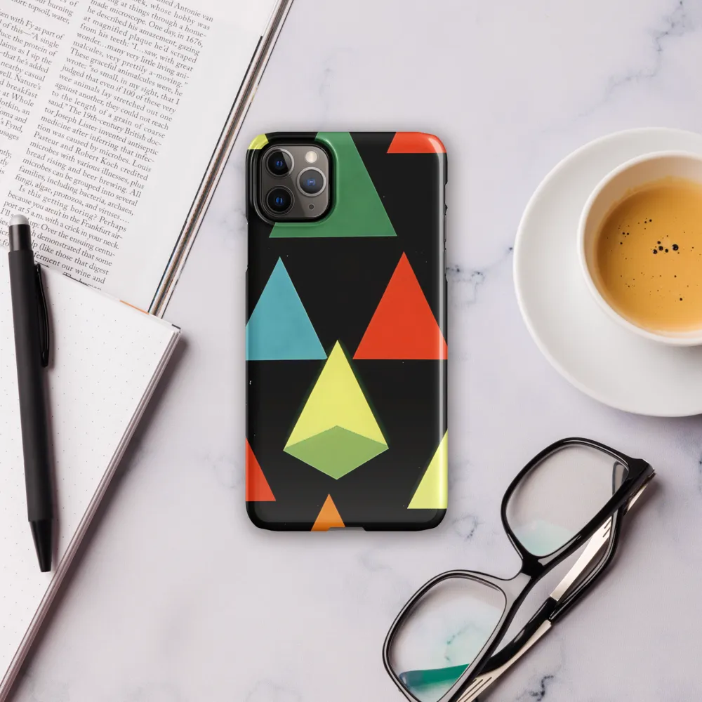 Geometric Harmony in Color | Phone Case |  11 Pro Max | Snap Case | Glossy