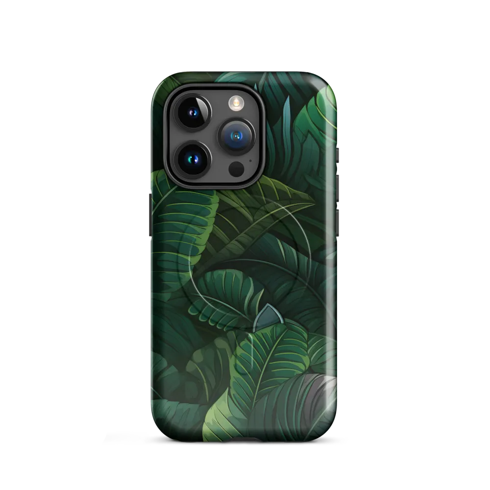 Lush Canopy: A Tropical Foliage Study