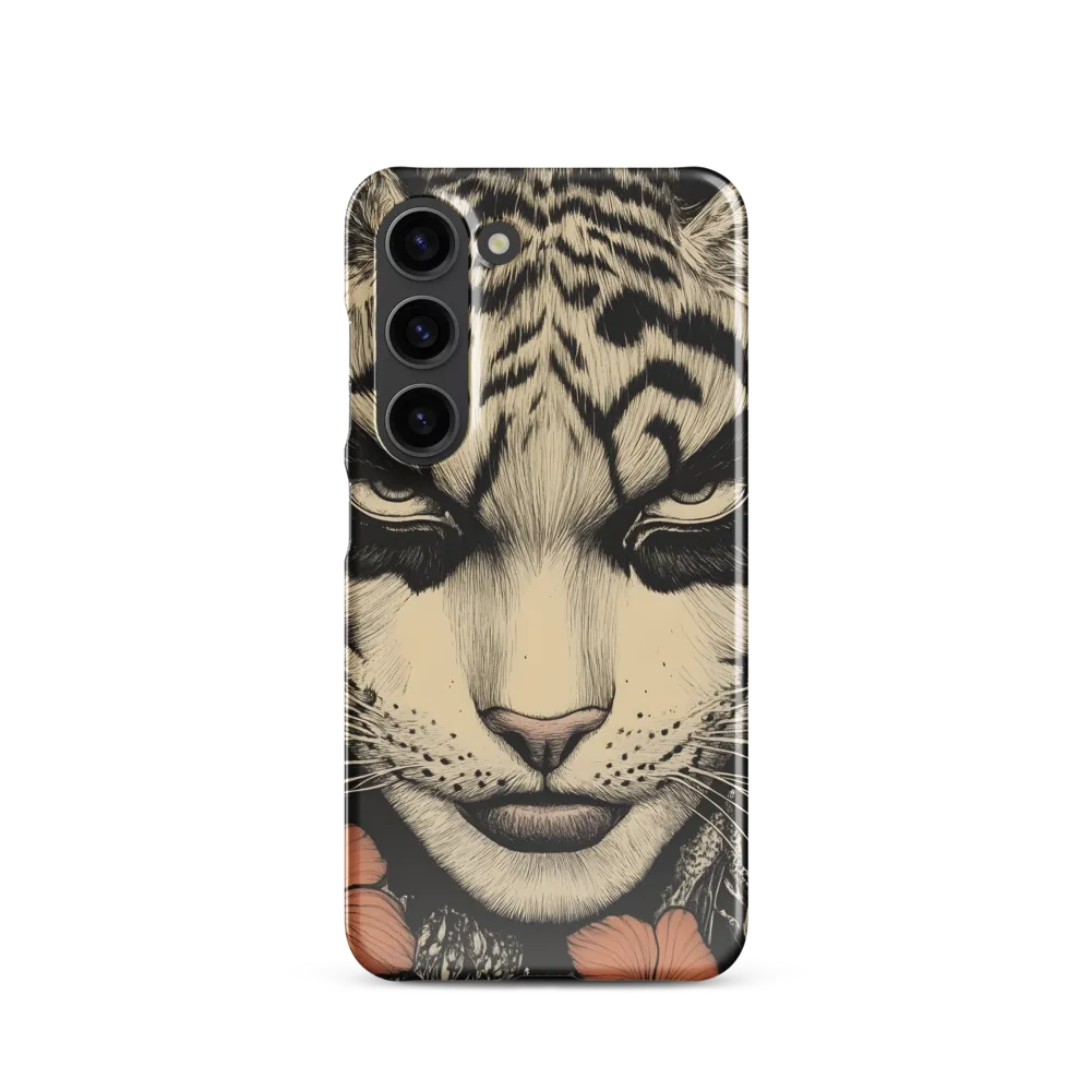 Feline Majesty: The Human-Leopard Connection | Phone Case |  S23 | Snap Case | Glossy