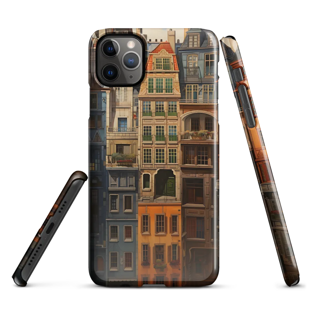 Charming Facades: A Tribute to Urban Living | Phone Case |  11 Pro Max | Snap Case | Glossy