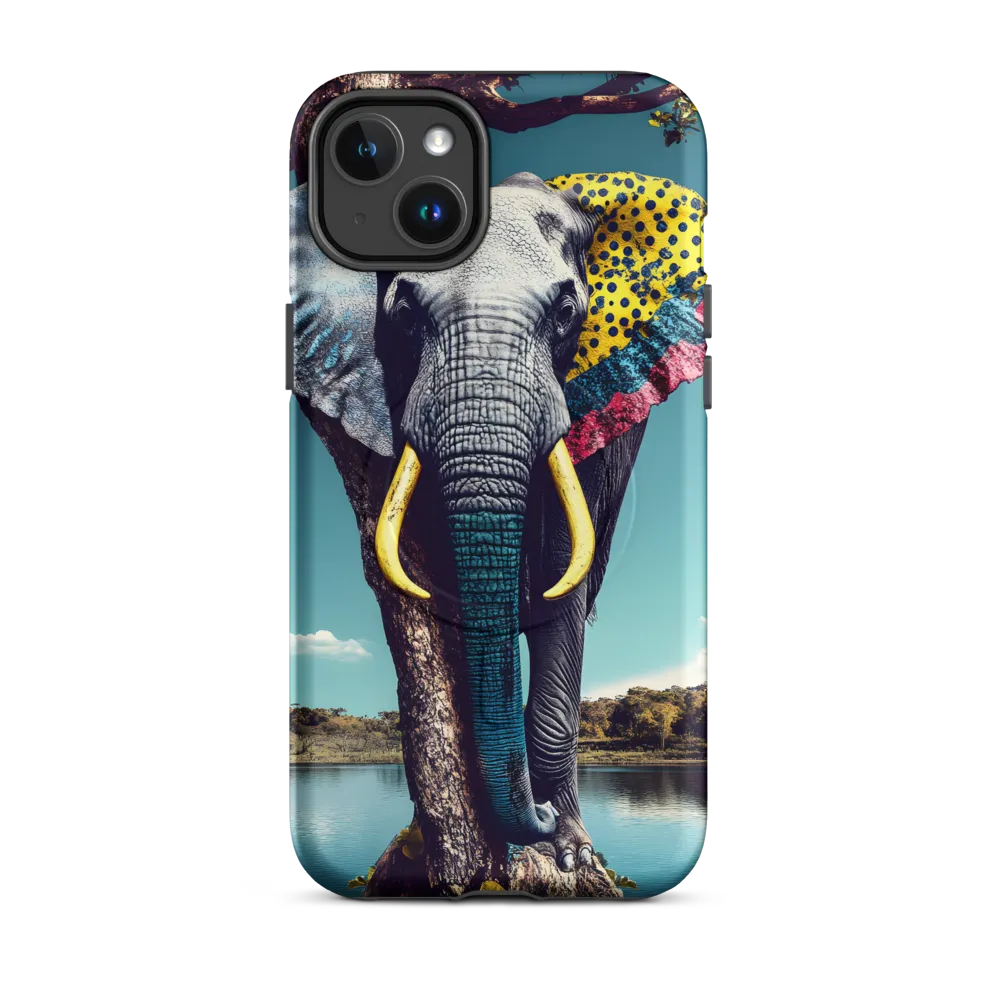 Playful Elegance: The Surreal Elephant
