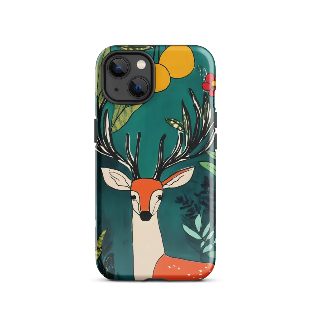 Nature's Embrace: The Majestic Deer | Phone Case |  13 | Tough Case | Glossy