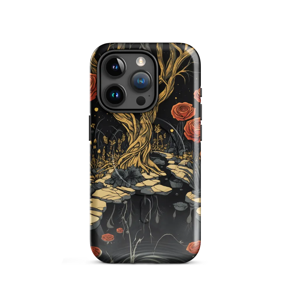 Whispers of the Enchanted Garden | Phone Case |  15 Pro | MagSafe® Tough Case | Glossy