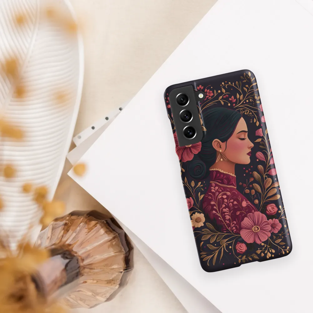 Portrait of Serenity | Phone Case |  S21 FE | Snap Case | Matte