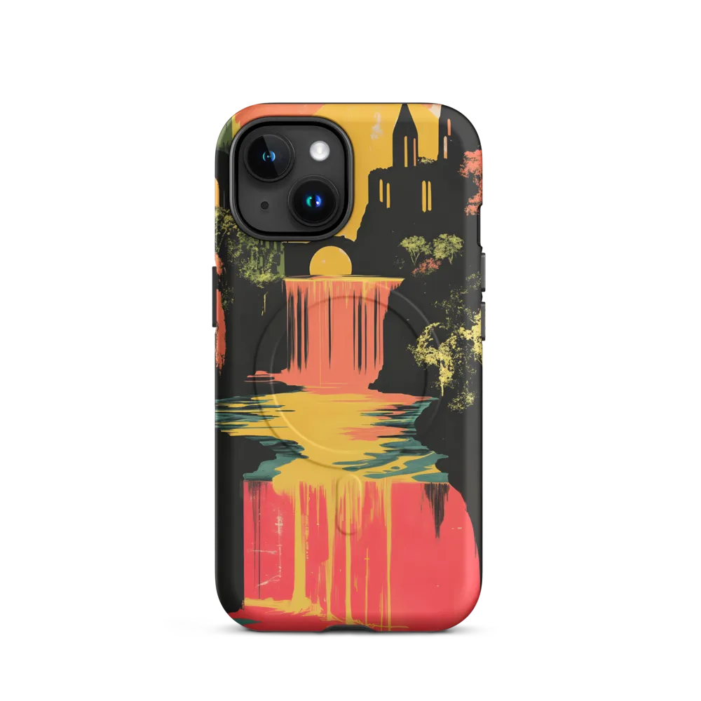 Elysian Echoes: A Surreal Reflections | Phone Case |  15 | MagSafe® Tough Case | Matte