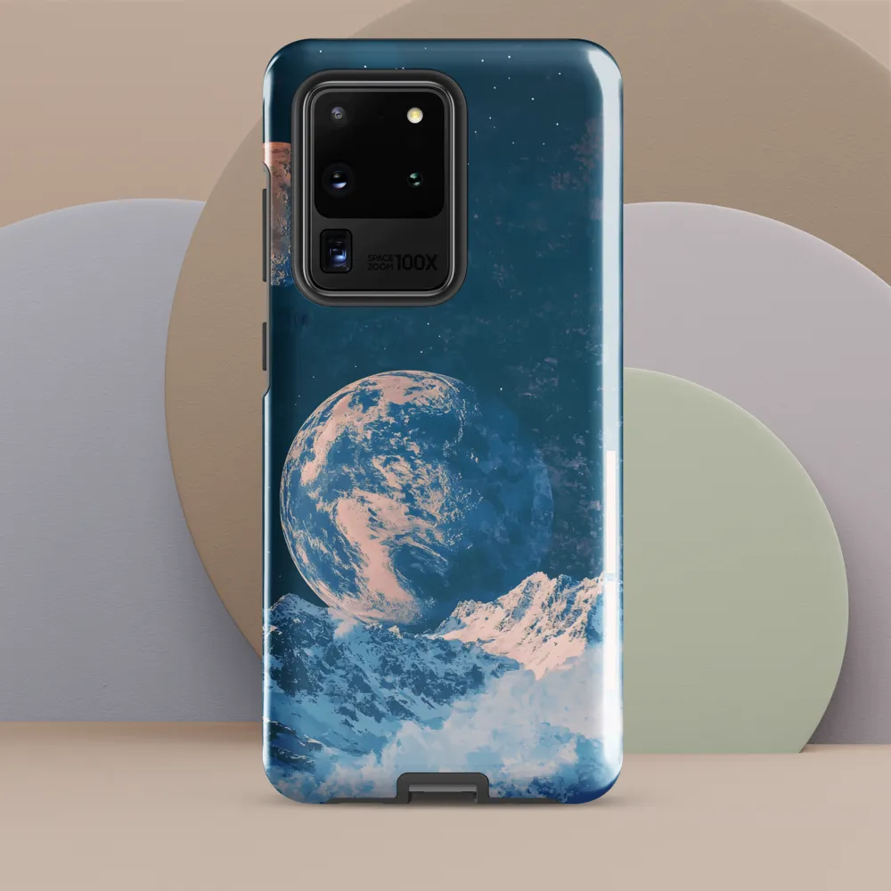 Cosmic Harmony: A Dance Among Celestial Bodies | Phone Case |  S20 Ultra | Tough Case | Glossy