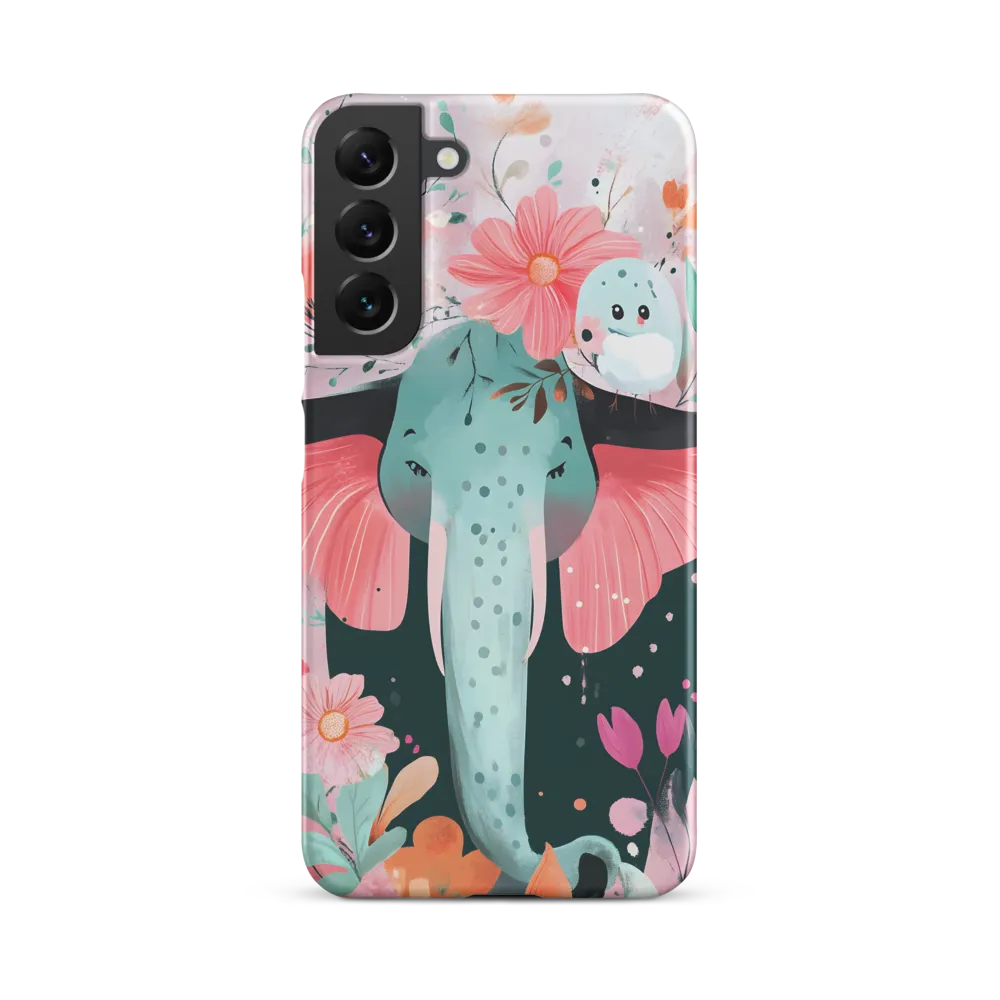 Whimsical Elephant in Bloom