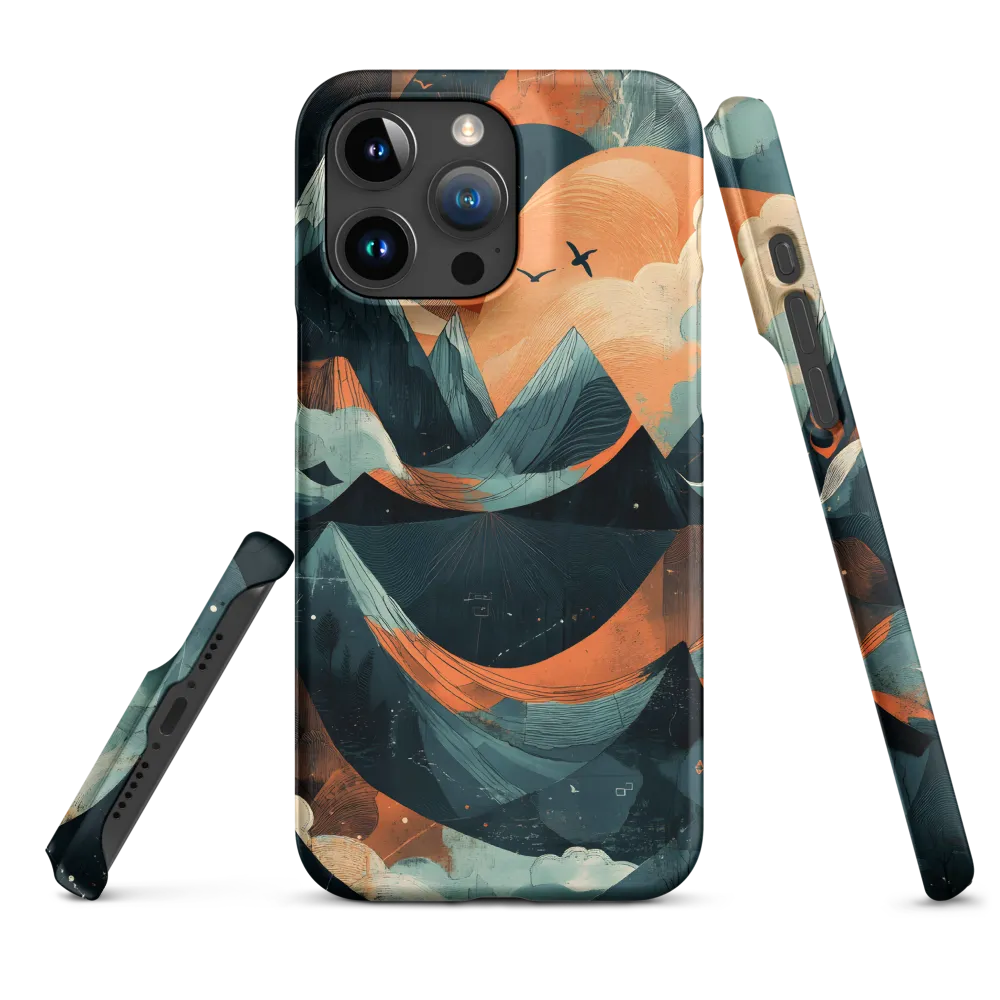Ethereal Mountain Dreams | Phone Case |  15 Pro Max | Snap Case | Matte