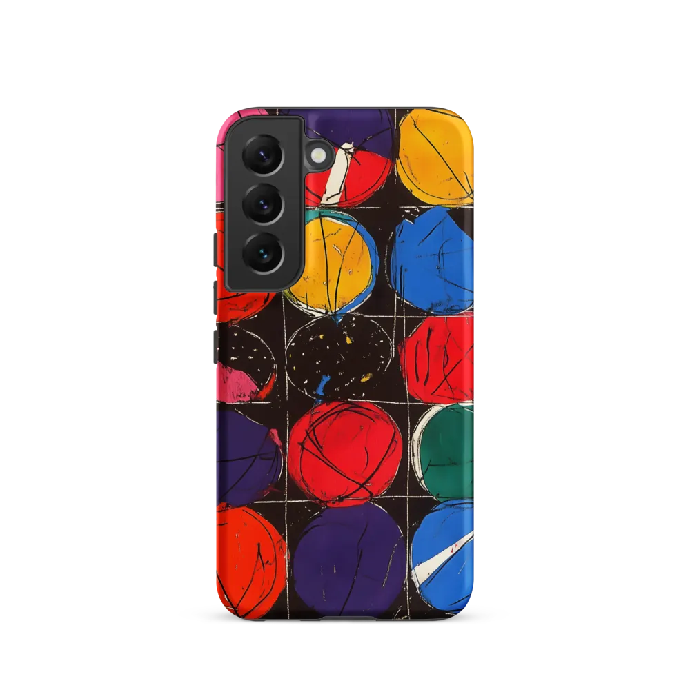 Colorful Circles in Abstract Harmony