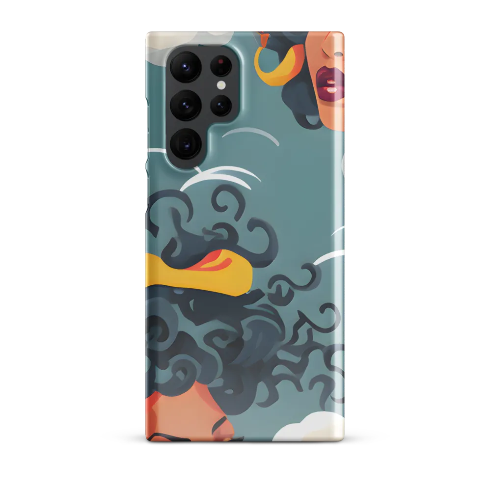 Dreamscapes of Elegance: A Vibrant Exploration of Clouds and Emotion | Phone Case