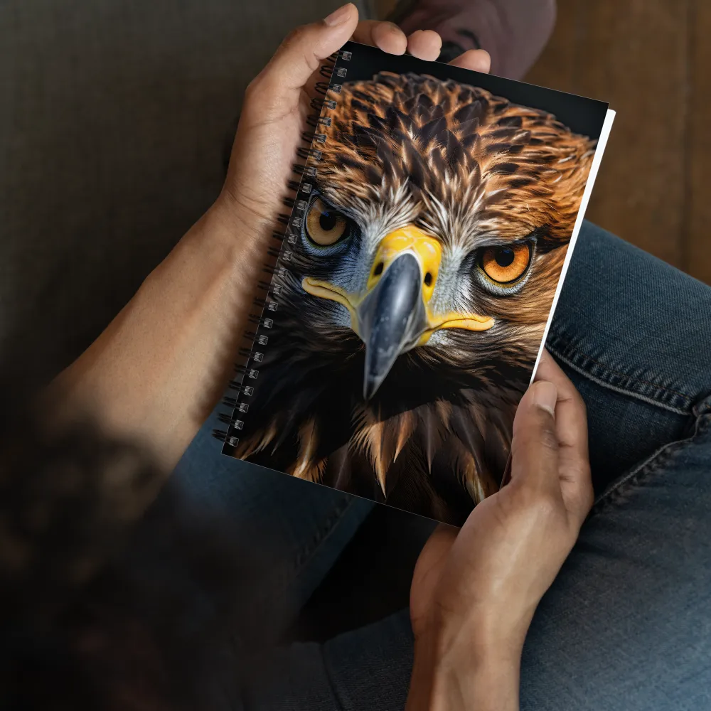 The Intensity of the Eagle | Spiral Notebook