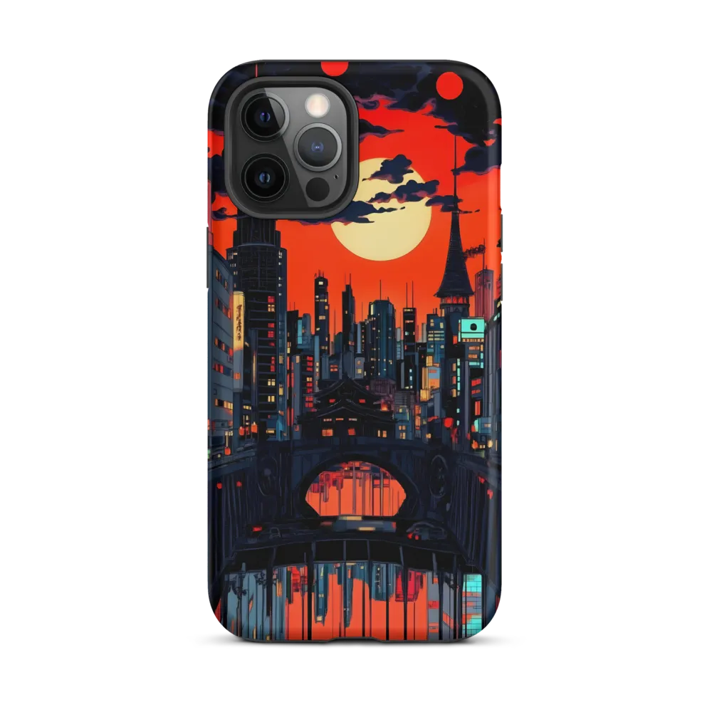Nightfall in a Neon City