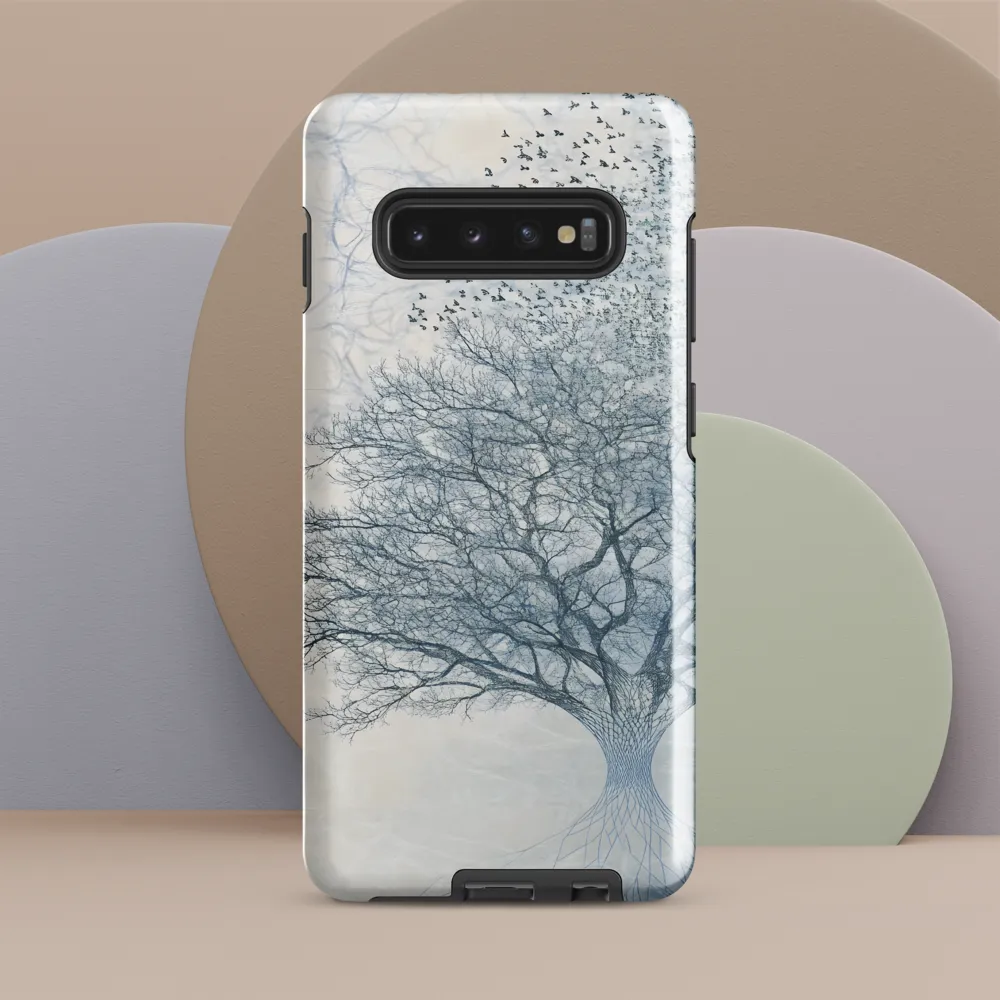 The Flight of Reflection | Phone Case |  S10 Plus | Tough Case | Glossy