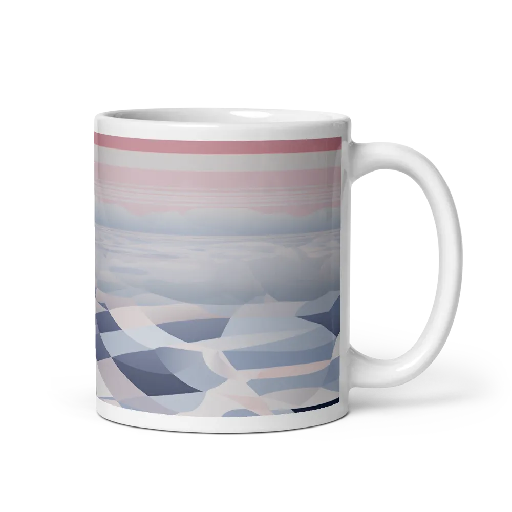 Serenity in Abstraction | Mug with White inside | 11 oz