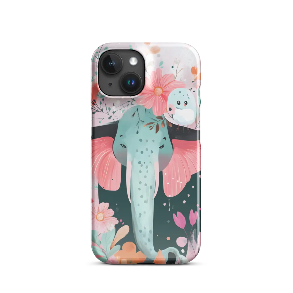 Whimsical Elephant in Bloom