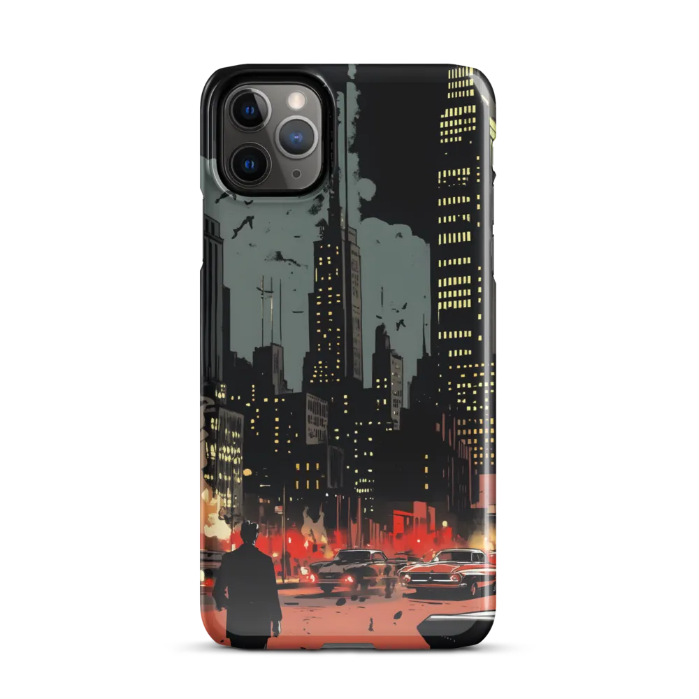 Urban Shadows: A Noir Night | Phone Case |  11 Pro Max | Snap Case | Glossy