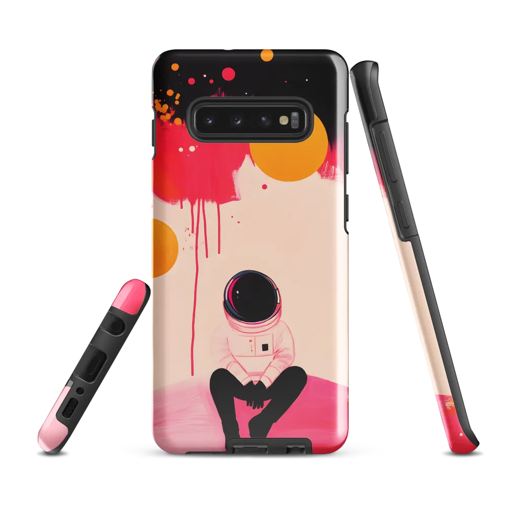 Cosmic Contemplation | Phone Case |  S10 Plus | Tough Case | Glossy