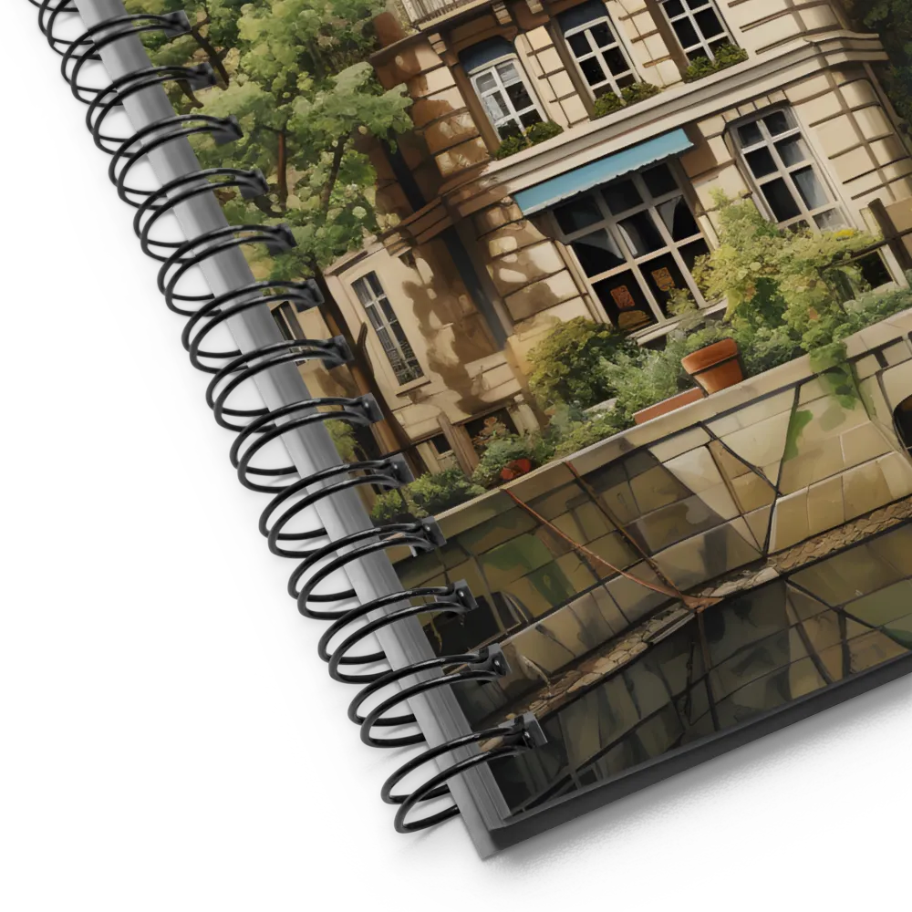 Reflections of Paris | Spiral Notebook