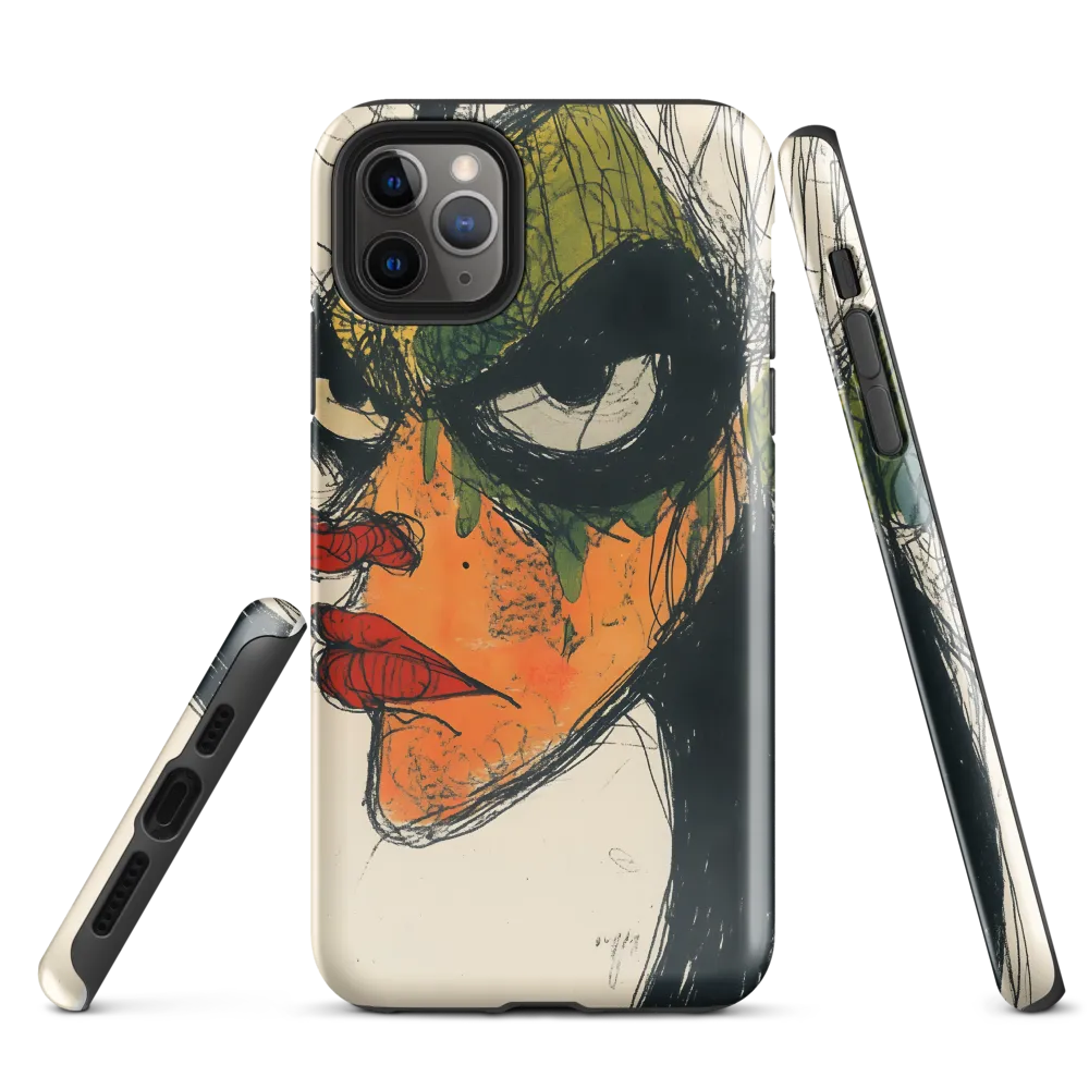 Defiant Visage | Phone Case |  11 Pro Max | Tough Case | Glossy