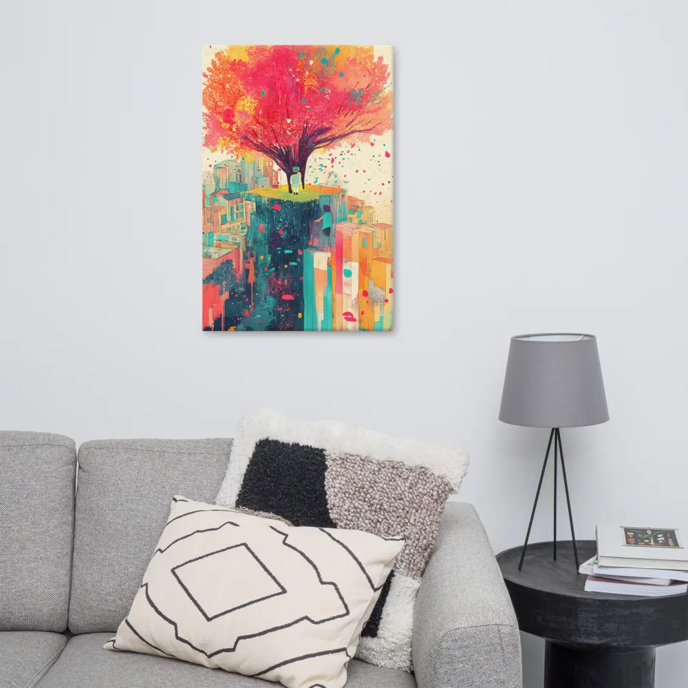 Whispers of Urban Dreams | Canvas | 24″×36″