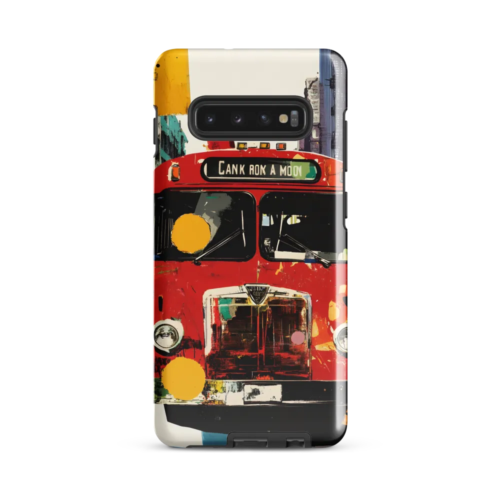 Vibrant City Transit | Phone Case |  S10 Plus | Tough Case | Glossy