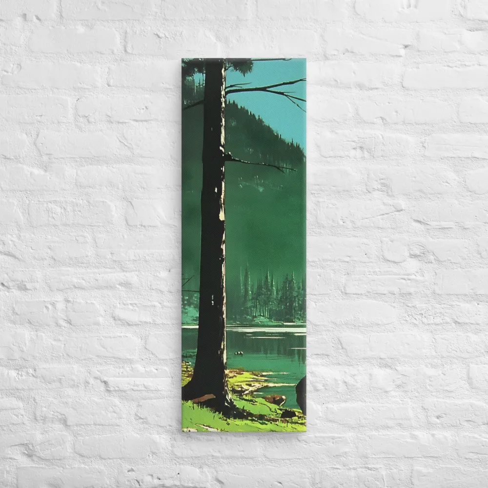 Reflections of Tranquility | Canvas | 12″×36″