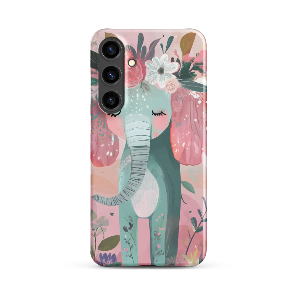 Whimsical Elephant in Bloom