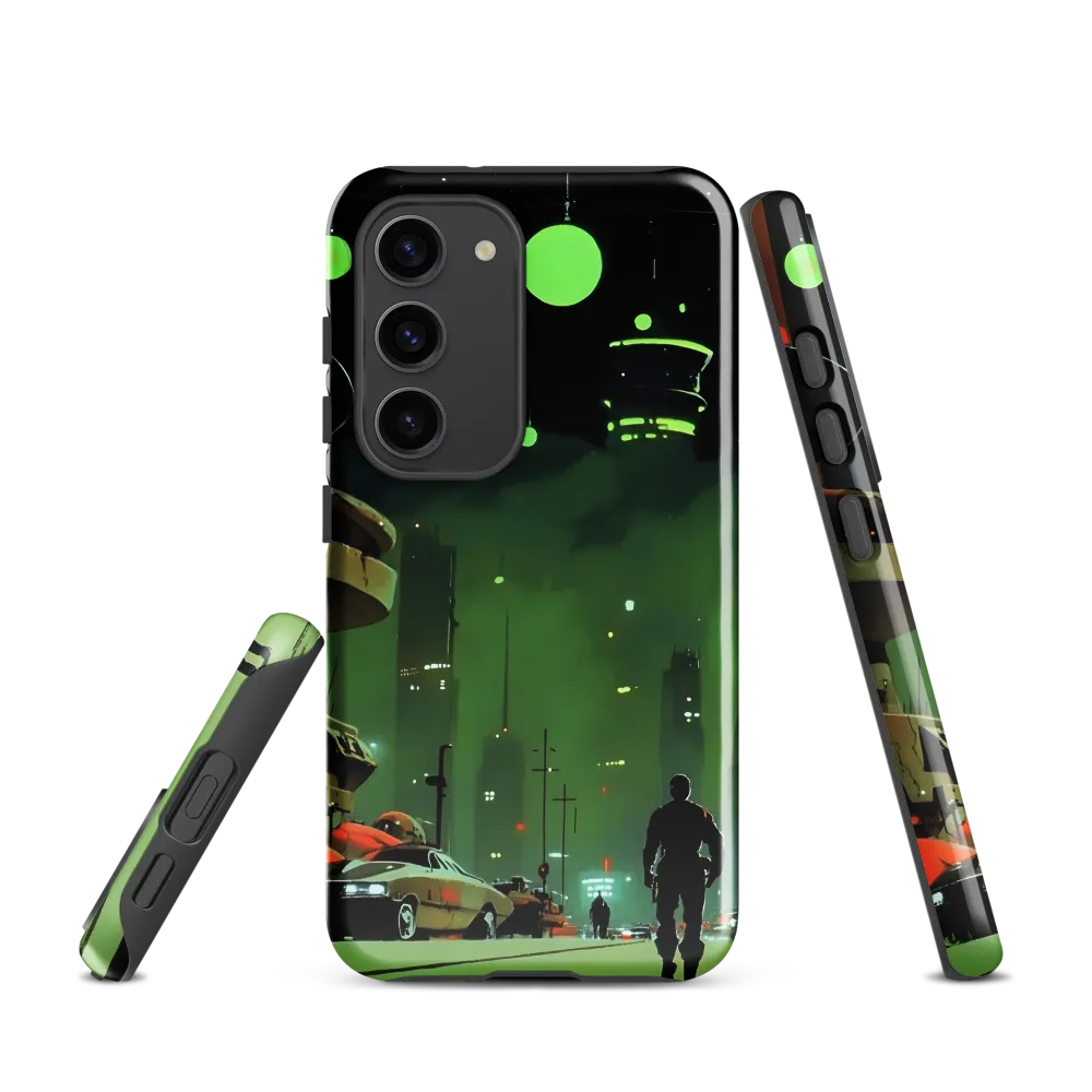 Echoes of a Cyberpunk City