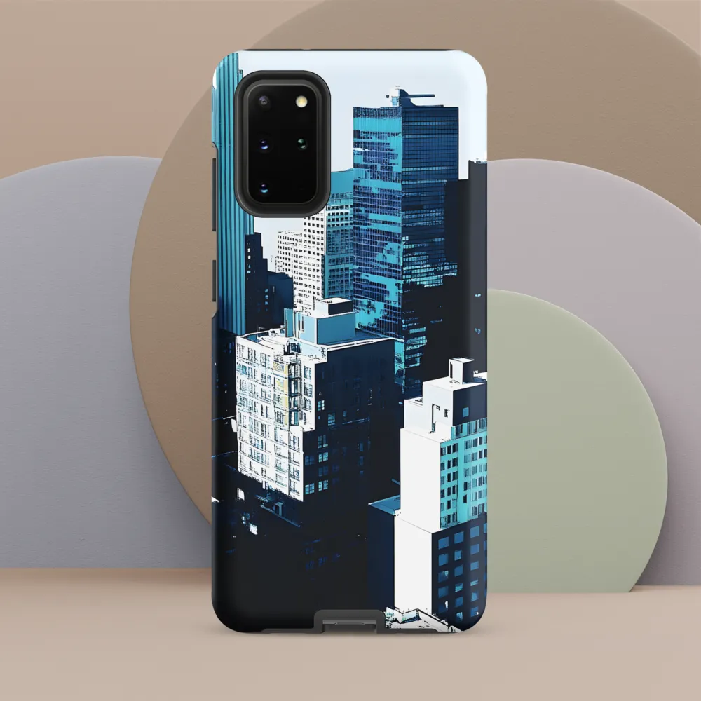 Urban Serenity: A Minimalist Cityscape