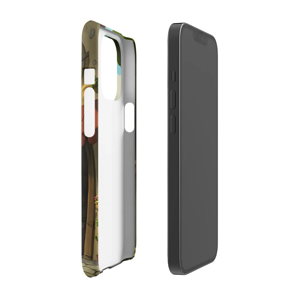 A Moment of Wonder at the Cafe | Phone Case |  13 Pro | Snap Case | Matte