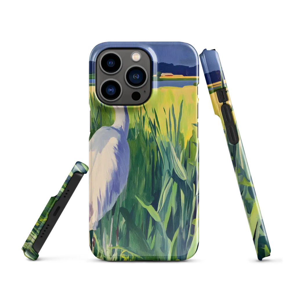 Graceful Presence: The Heron in the Meadow