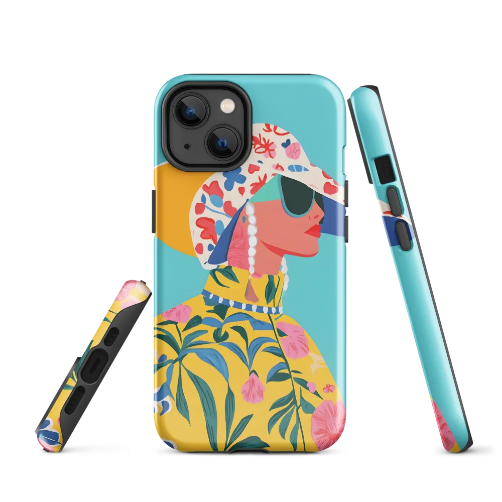 Tropical Confidence: A Fashion Portrait