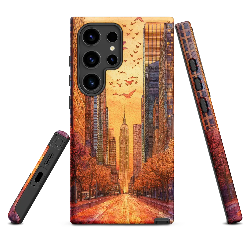 Urban Serenity at Dusk