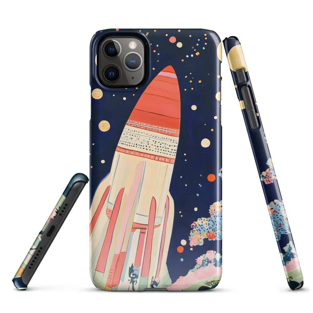 Cosmic Dreams: The Rocket's Journey | Phone Case |  11 Pro Max | Snap Case | Glossy