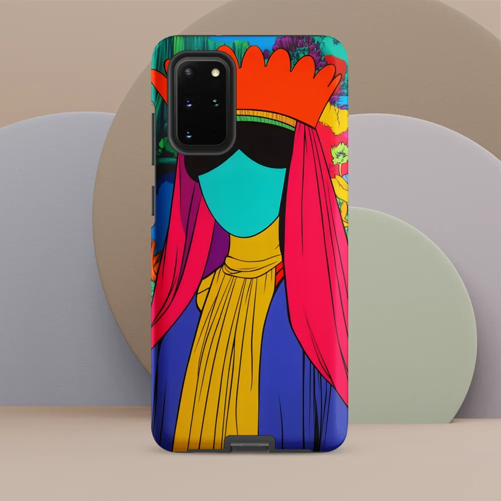 Crowned Surrealism | Phone Case |  S20 Plus | Tough Case | Matte
