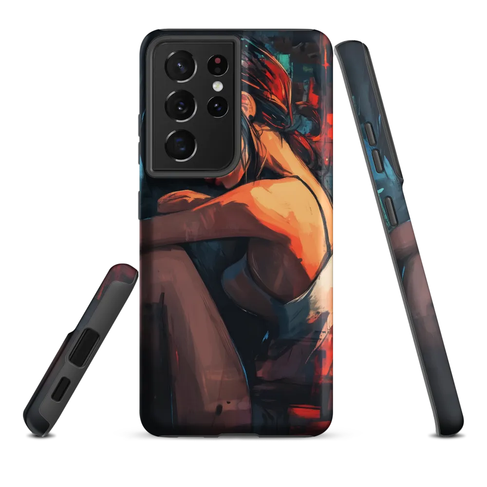 Contemplation in Color | Phone Case |  S21 Ultra | Tough Case | Matte