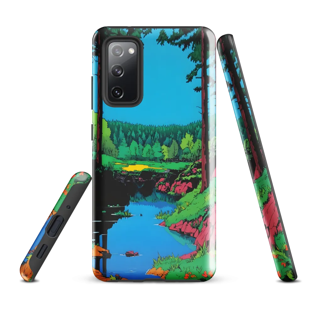 Tranquil Reflections: A Vibrant Landscape