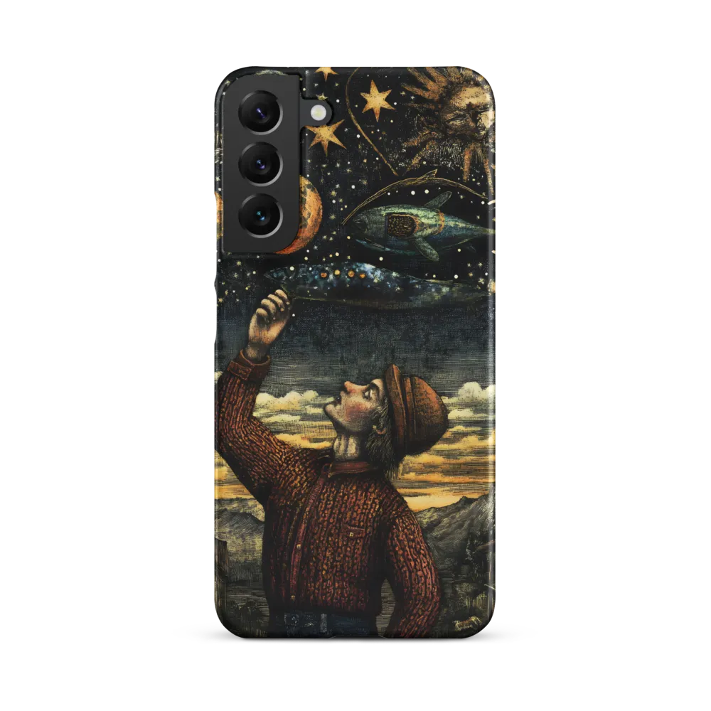 Cosmic Curiosity: A Journey Beyond Earth | Phone Case |  S22 Plus | Snap Case | Matte