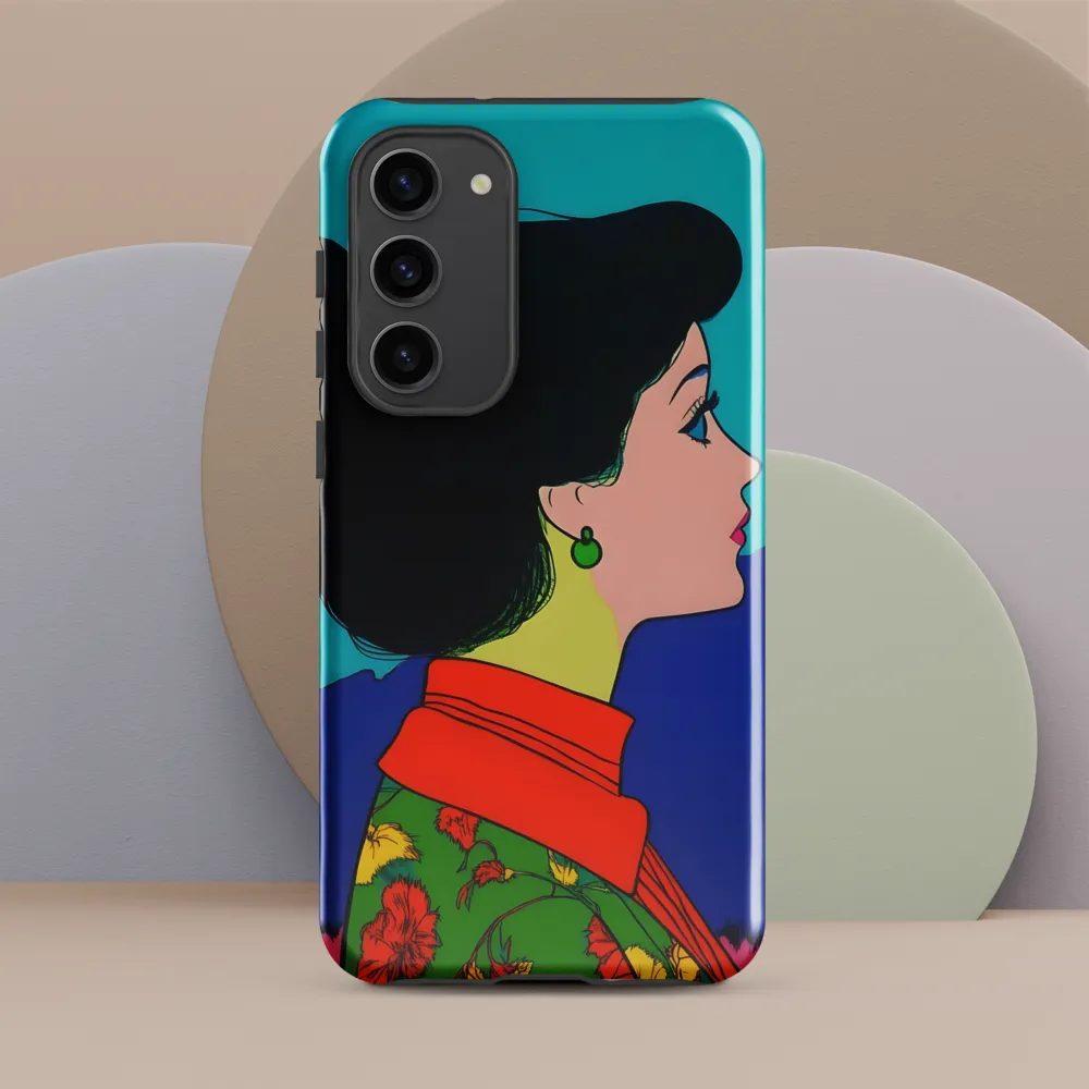 Whispers of Color: A Pop Art Portrait
