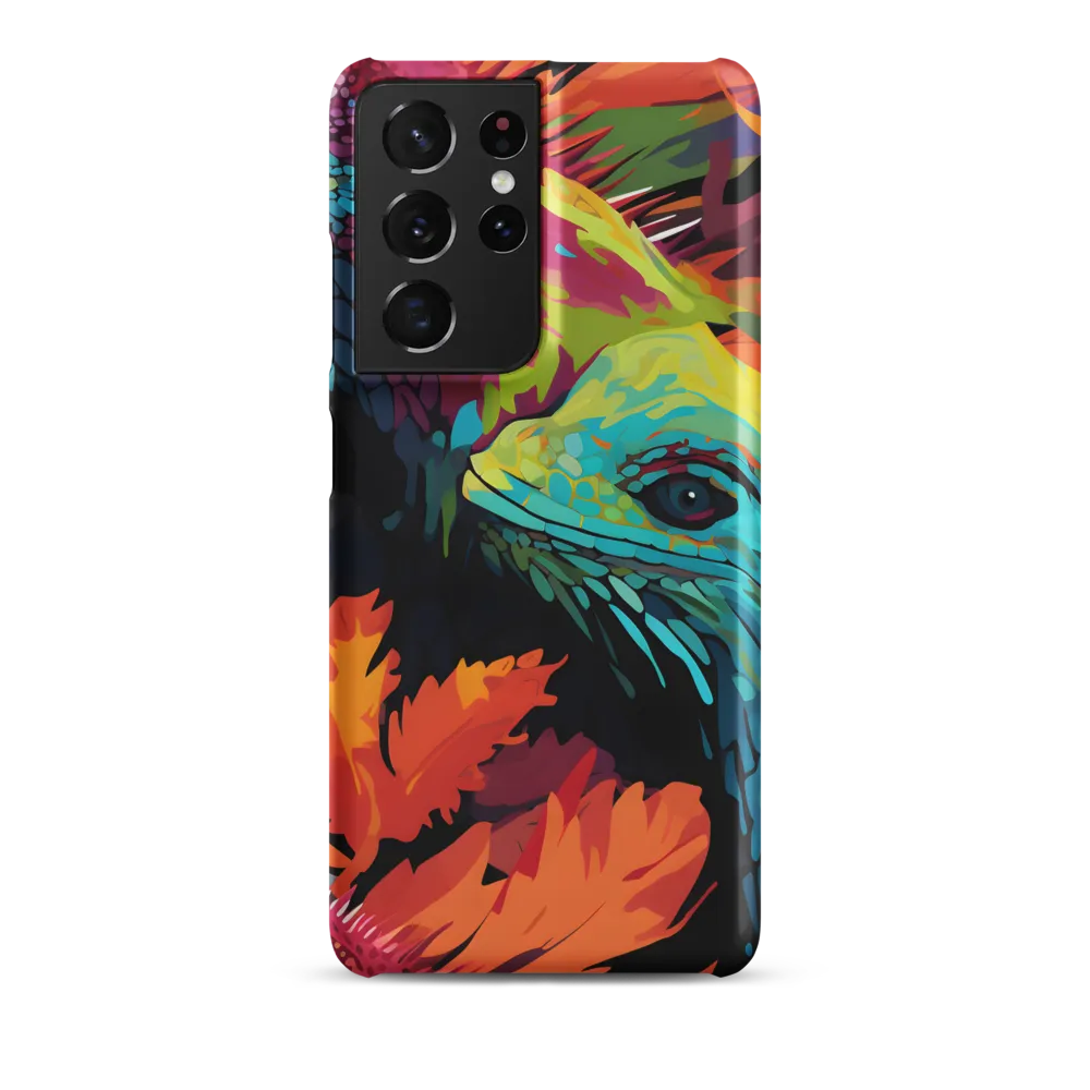 Vibrant Reptilian Harmony | Phone Case |  S21 Ultra | Snap Case | Matte