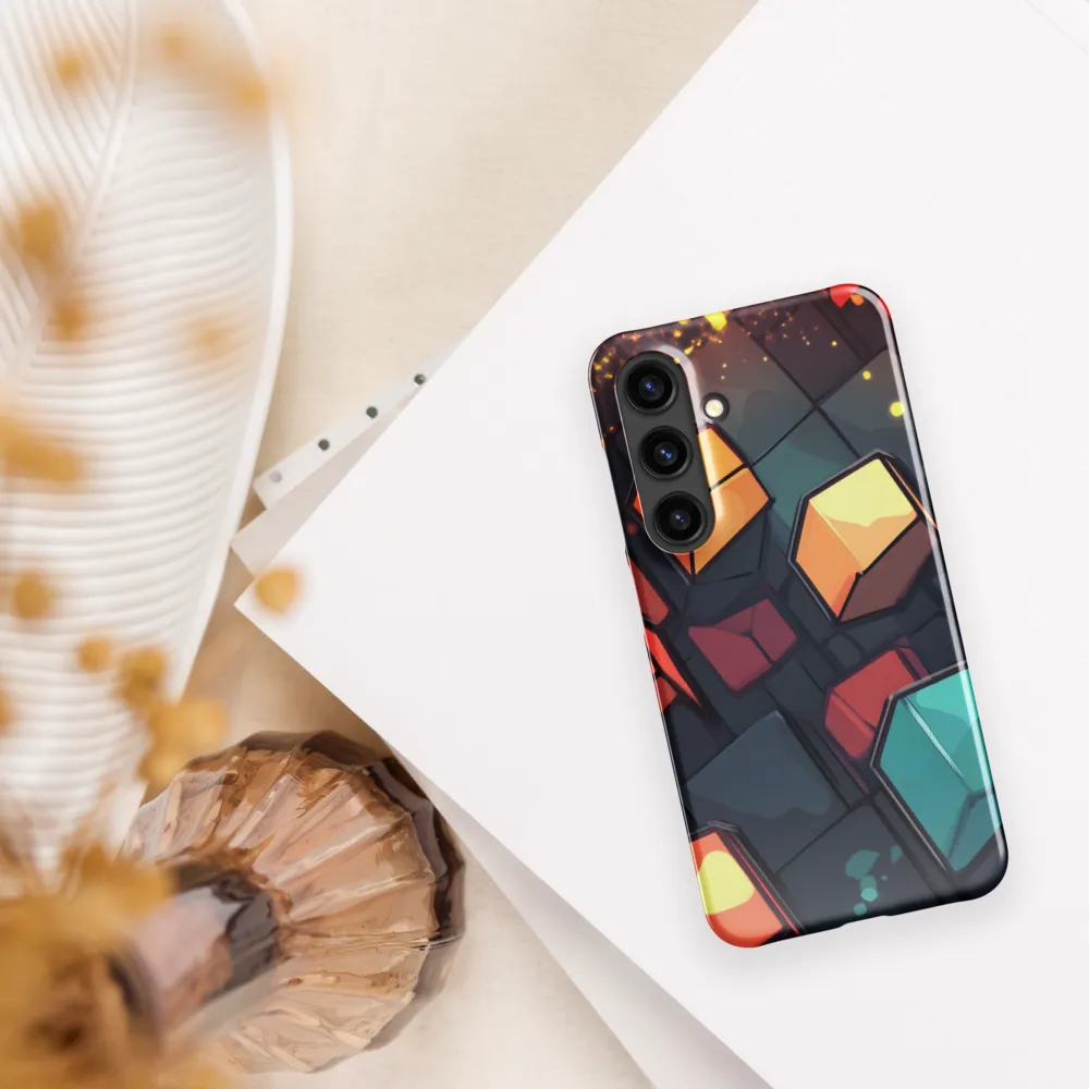 Illuminated Geometry | Phone Case |  S24 | Snap Case | Glossy