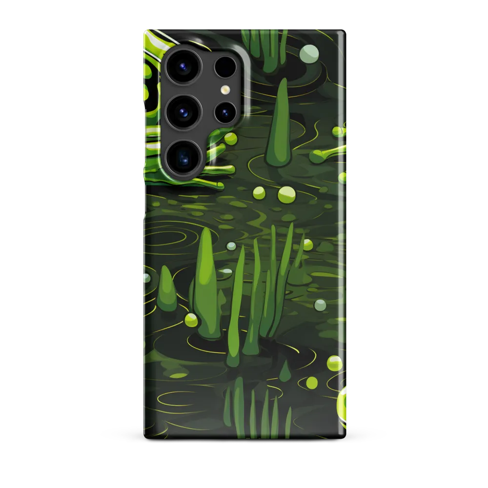 Green Harmony: Life Beneath the Surface