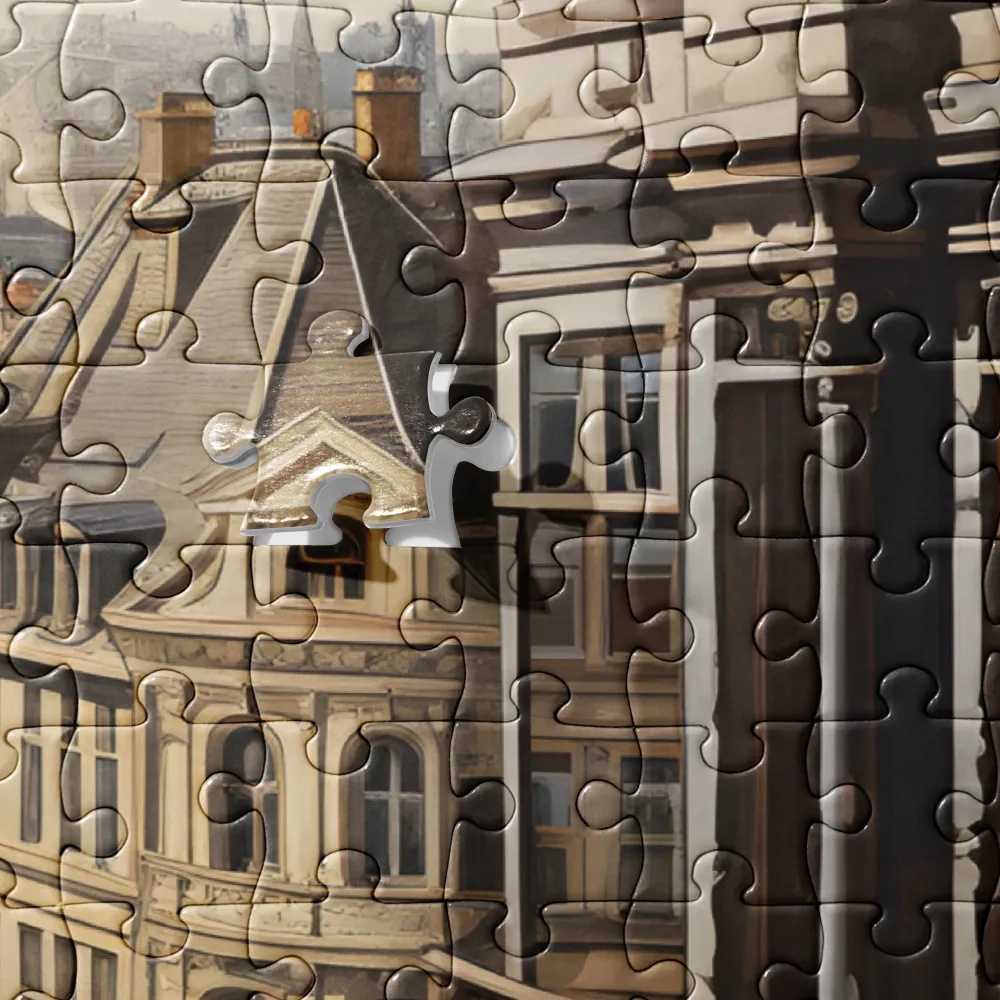 Urban Harmony: A View from Within | Jigsaw Puzzle | 520 pieces