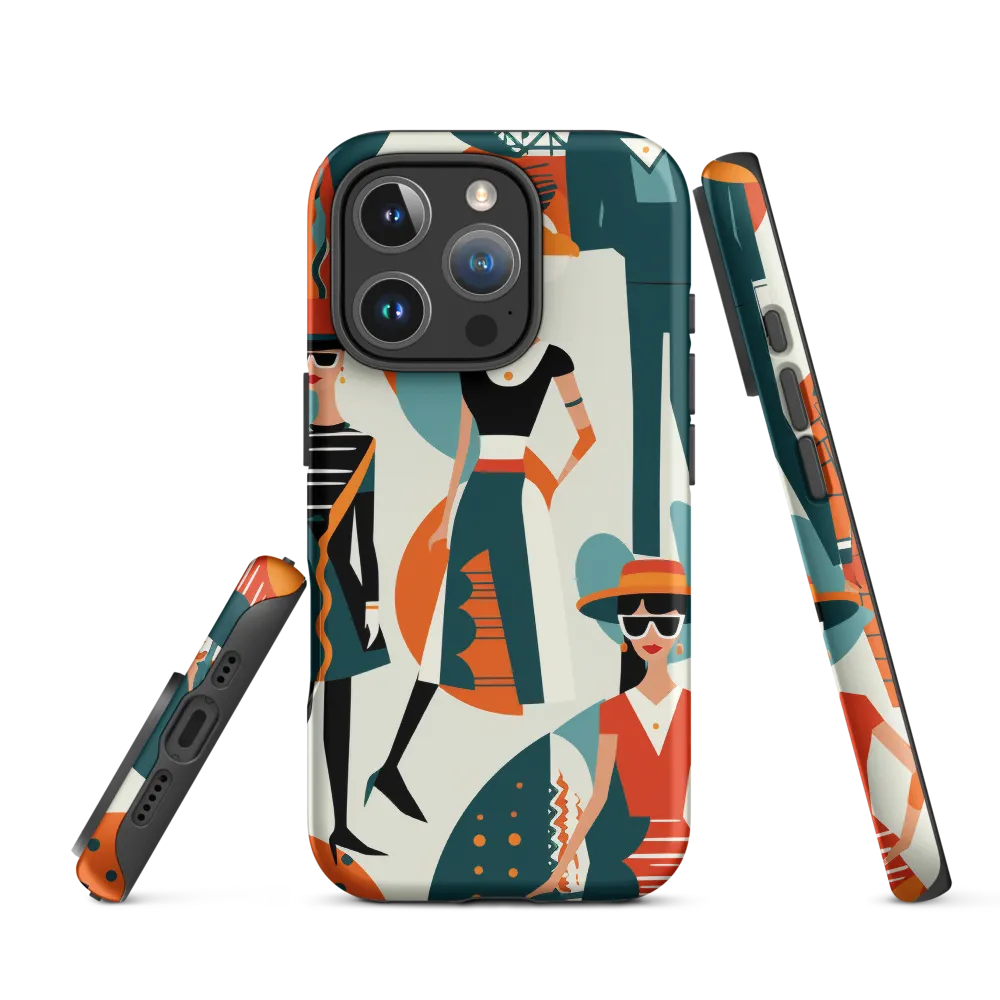 Chic Figures in Pop Art
